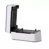 Impressora de etiquetas térmica direta HP HPKE100 203 x 203 DPI 127 mm/s com fios USB branco/azul