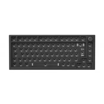 Barebone de teclado GLORIOUS GMMK Pro — caixa de alumínio 75%, preto, 332×135×32 mm, 1,5 kg