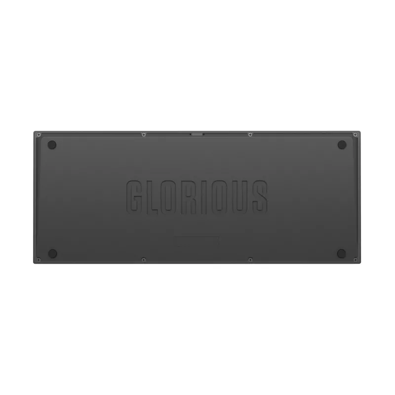 Barebone de teclado GLORIOUS GMMK Pro — caixa de alumínio 75%, preto, 332×135×32 mm, 1,5 kg