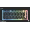 Barebone de teclado GLORIOUS GMMK Pro — caixa de alumínio 75%, preto, 332×135×32 mm, 1,5 kg