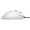 Rato Glorious Gaming Glorious Model D Minus - branco mate, para destros, ótico, USB Type-A, 3200 DPI, 1 ms, branco