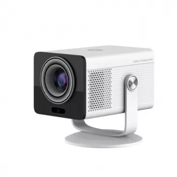 Projetor HP MC400 150 ANSI lúmenes LCD 720p (1280x720) LED, focagem automática, 8GB, Android TV, 16:9, branco