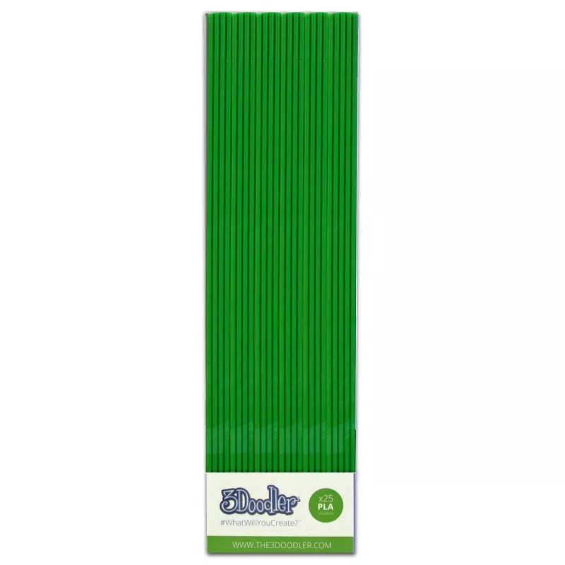 Material de impressão 3D 3Doodler PL03-GRAS ácido polilático PLA verde 2 g