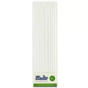 Material de impressão 3D 3Doodler PL06-SNOW ácido polilático (PLA) branco 2 g