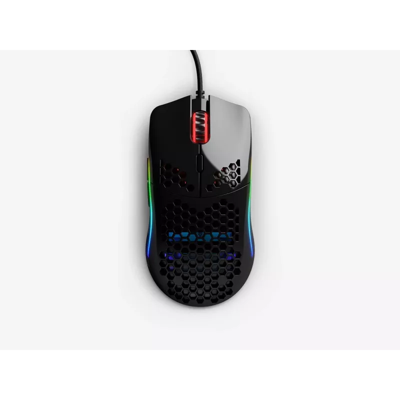 Rato Glorious Gaming Model O para destros USB Type-A ótico 12000 DPI