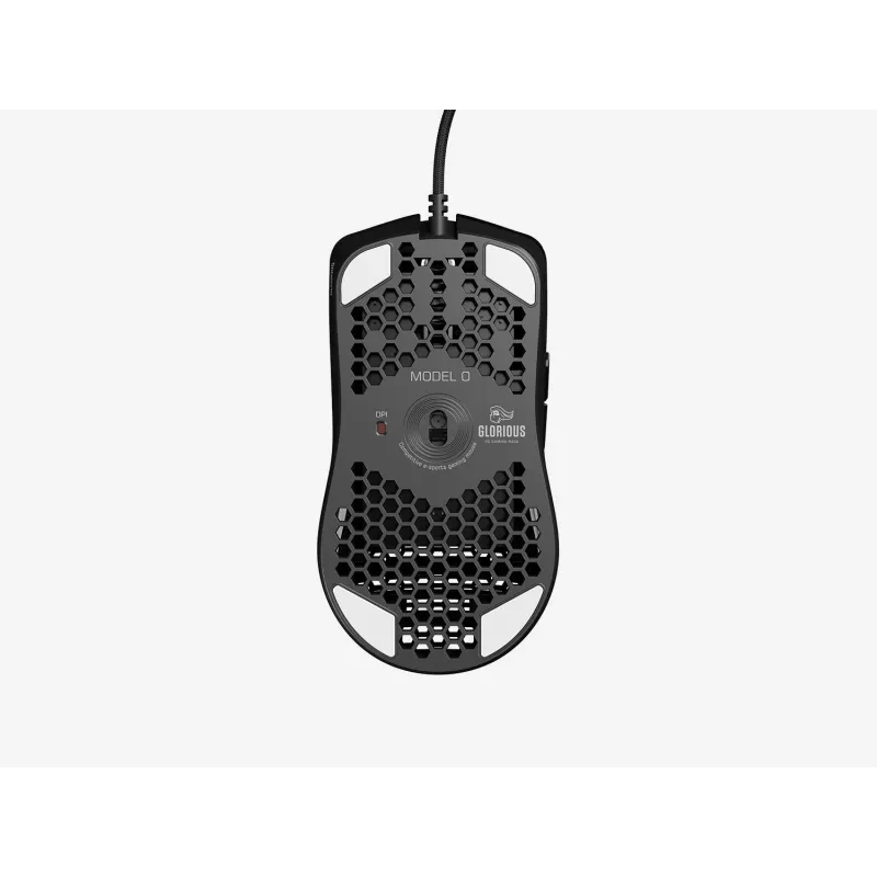 Rato Glorious Gaming Model O para destros USB Type-A ótico 12000 DPI