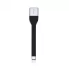 Adaptador ITEC USB-C para DisplayPort i-tec USB-C adaptador DP plano 4K/60 Hz, cabo de 0,11 m, preto