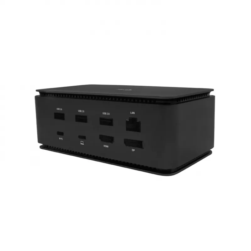 Docking station i-tec Metal USB4 Dual 4K HDMI DP com Power Delivery 80 W + carregador universal 100 W