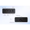 Docking station i-tec Metal USB4 Dual 4K HDMI DP com Power Delivery 80 W + carregador universal 100 W