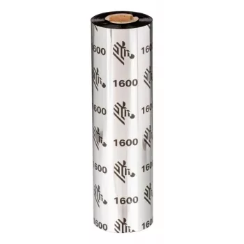 Fita de transferência térmica Zebra 01600BK08345 450 m 8,3 cm cera
