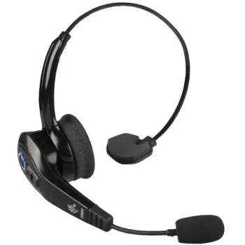 Headset Zebra HS3100 sem fios com arco de nuca escritório/call center Bluetooth preto
