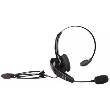 Headset Zebra HS3100 sem fios com arco de nuca escritório/call center Bluetooth preto