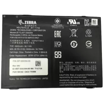 Peça/acessório para tablet Zebra BTRY-ET5X-10IN5-01 Bateria