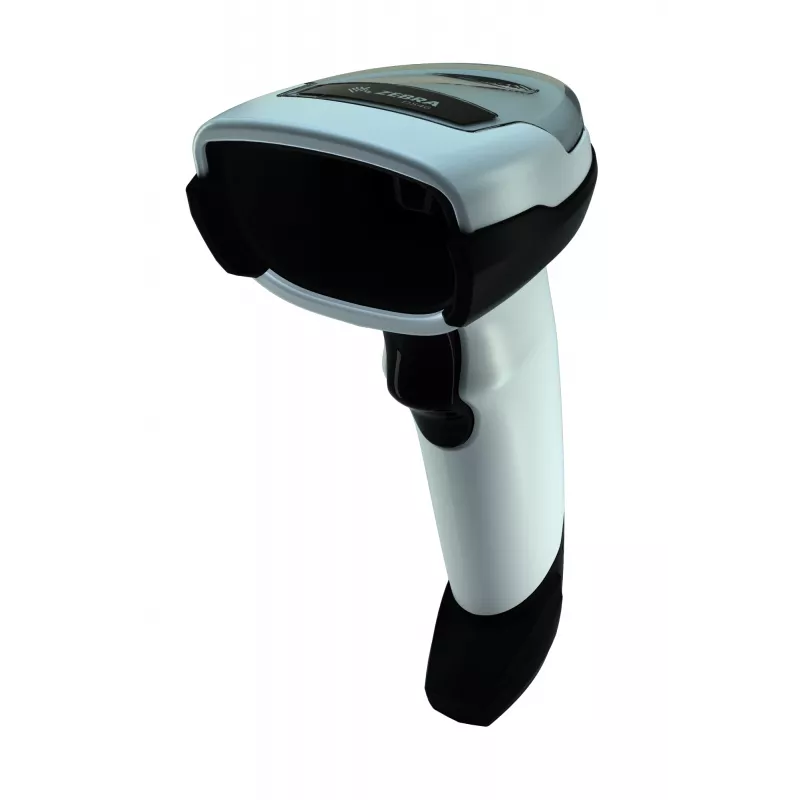 Leitor de códigos de barras portátil Zebra DS4608-SR 1D/2D LED Branco