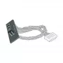 Kit de painéis frontais para impressora térmica Zebra ZD620D – Com recetor de etiquetas, compatível com linerless
