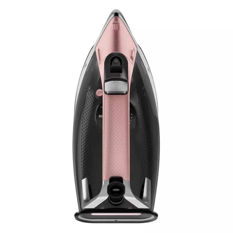 Ferro de engomar a vapor Beko SIM8130P SoftGlide, 3000 W, rosa, branco
