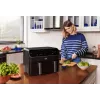 Fritadeira de ar quente Beko FRL5388B ExpertFry, 8,5 L, 2400 W, preto, controlo tátil
