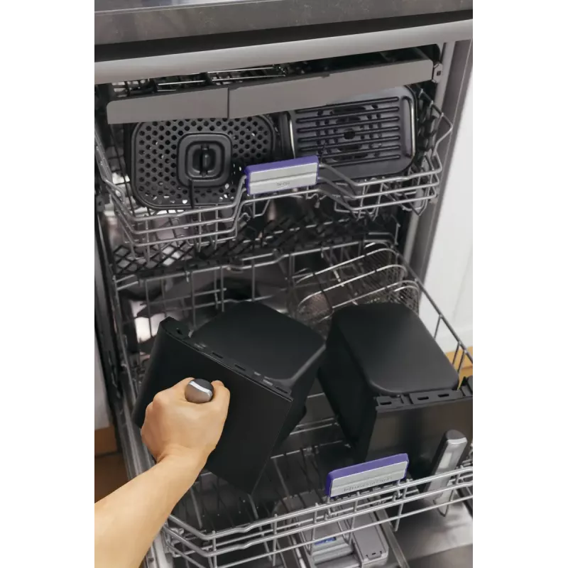 Fritadeira de ar quente Beko FRL5388B ExpertFry, 8,5 L, 2400 W, preto, controlo tátil