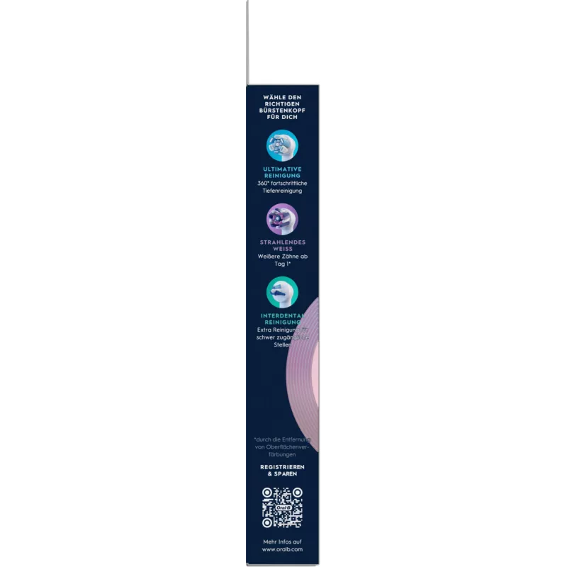 Cabeça de escova de dentes Oral-B, 6 unid., branco