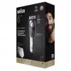 Aparador de barba BRAUN BeardTrimmer 9 80789785, 20 níveis de comprimento, 0,5–20 mm, rede/bateria, húmido e seco, cinzento