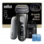 Máquina de barbear de lâmina Braun Series 9 Pro+ 9675cc, cinzento, prateado, aço inoxidável
