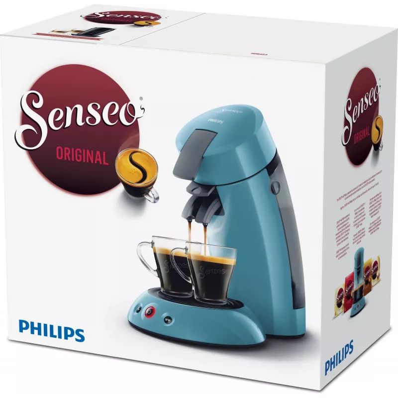Máquina de café Senseo Original HD6553/20, semiautomática, máquina de café de cápsulas, 0,7 l
