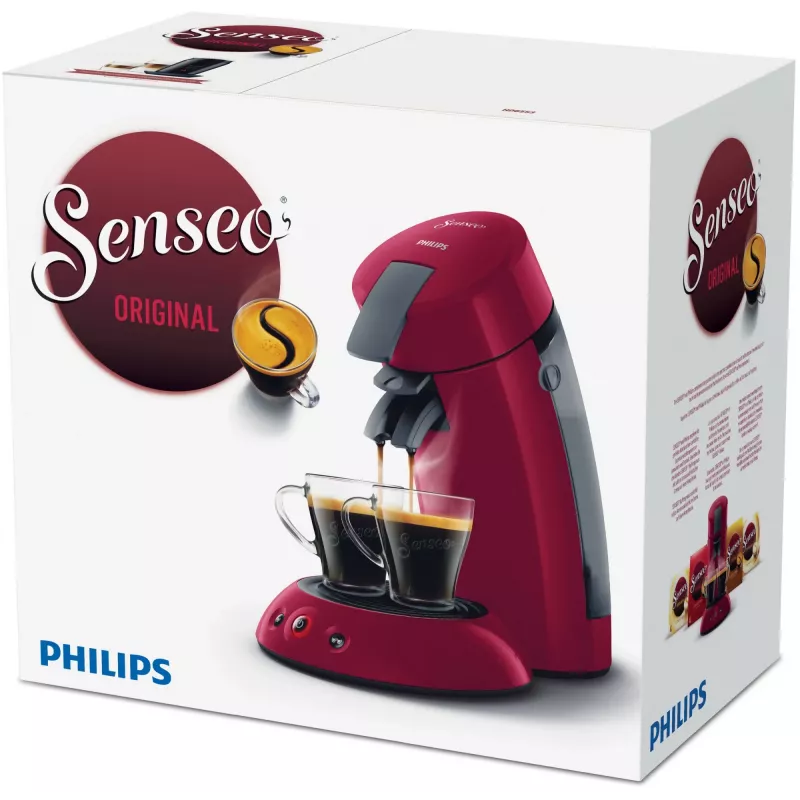 Máquina de café Senseo Original HD6553/80, semiautomática, máquina de café de cápsulas, 0,7 l