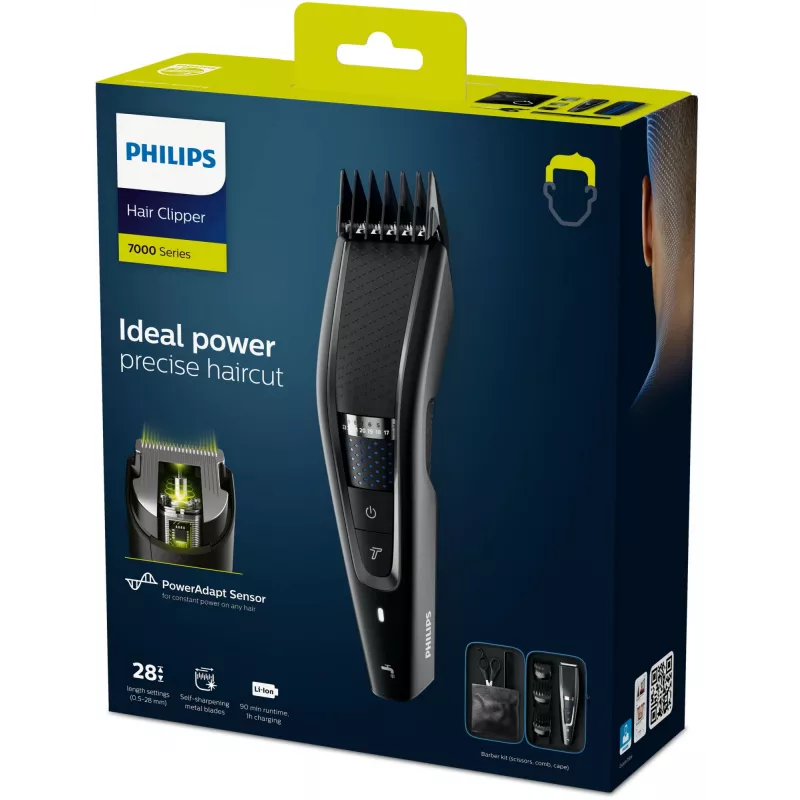 Máquina de Cortar Cabelo Philips Série 7000 HC7650/15 Máquina de Cortar Cabelo Lavável