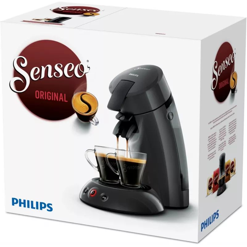 Máquina de Café Senseo HD6553/50 semiautomática Máquina de Café de Pastilhas 0,7 l