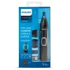 Aparador de Pelos do Nariz Philips 5000 NT5650/16 – a pilhas, AA, à prova de água, lâminas de aço inoxidável, 3 pentes de corte, estojo de viagem