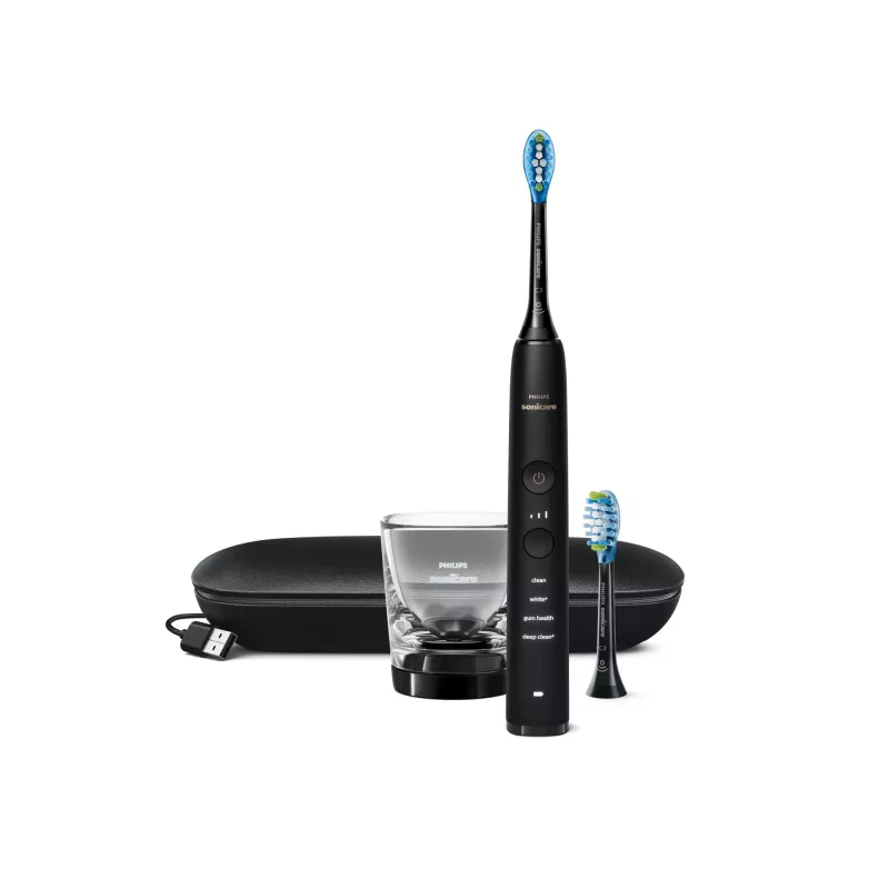 Escova de Dentes Recarregável Philips Sonicare DiamondClean 9000 series DiamondClean 9000 HX9913