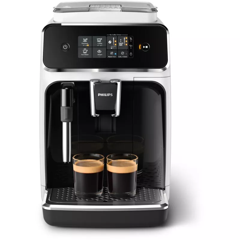 Máquina de Café Expresso Philips Series 2200 EP2223/40 totalmente automática, depósito de água de 1,8 l, moinho integrado, 2 saídas, 1500 W, preto