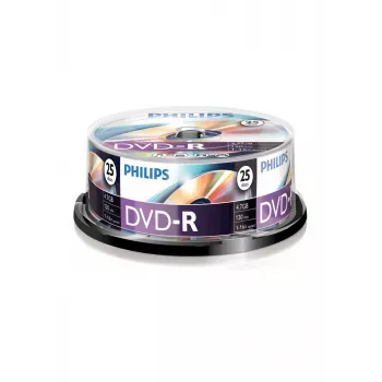 DVD-R Philips DM4S6B25F 4,7 GB/120 min 16 x