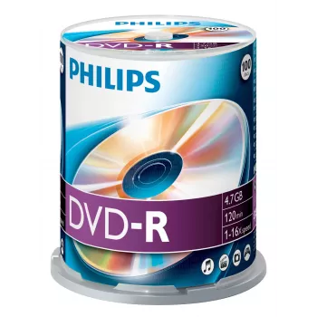 DVD-R Philips DM4S6B00F/00 4,7 GB 100 unid.