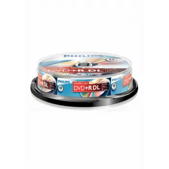 DVD+R DL Philips DR8S8B10F/00 8,5 GB 10 unid.