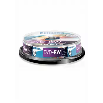 DVD-RW Philips DN4S4B10F/00 4,7 GB 10 unid.
