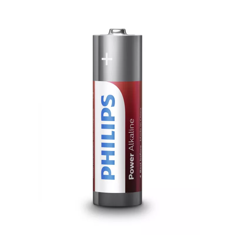 Pilha descartável Philips Power Alcalina LR6P6BP/10