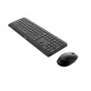 Teclado e rato Philips 3000 series SPT6307B/31 universal RF sem fios QWERTY inglês preto