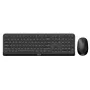 Teclado e rato Philips 3000 series SPT6307B/31 universal RF sem fios QWERTY inglês preto