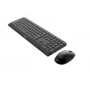 Teclado e rato Philips 4000 series SPT6407B/31 universal RF sem fios + Bluetooth QWERTY alemão preto
