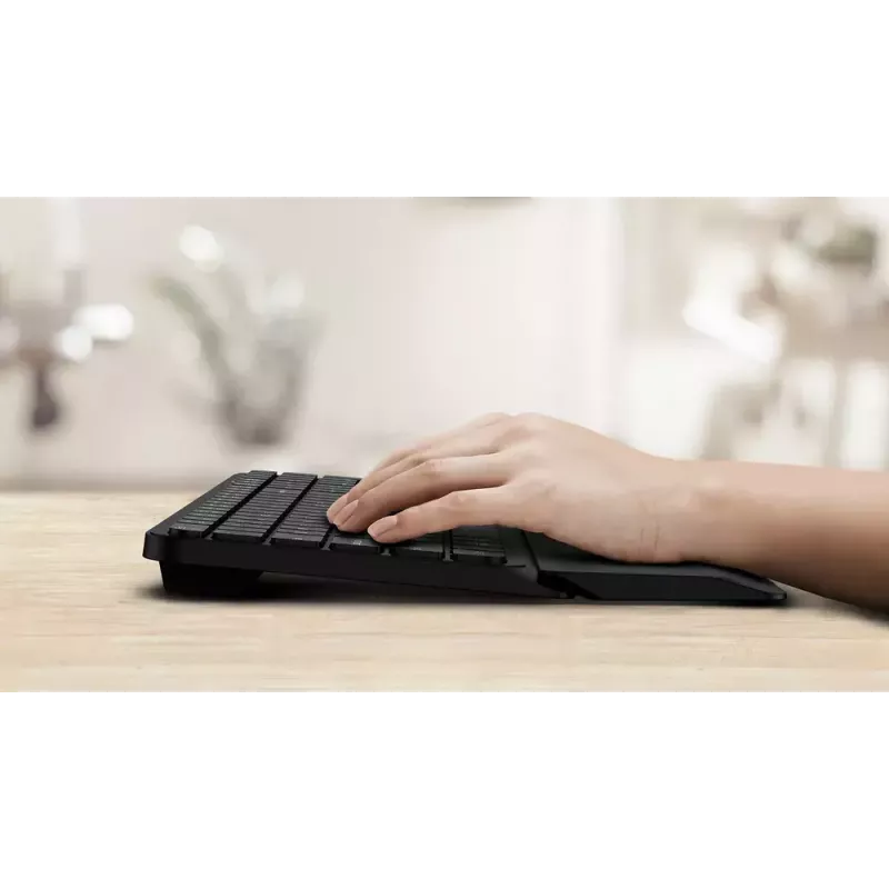 Teclado e rato Philips 6000 series SPT6607B/31 universal RF sem fios + Bluetooth preto