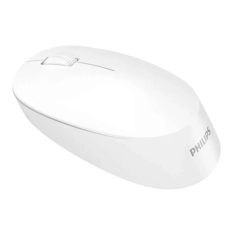 Rato Philips SPK7407W/00 escritório ambidestro RF sem fios + Bluetooth ótico 1600 DPI