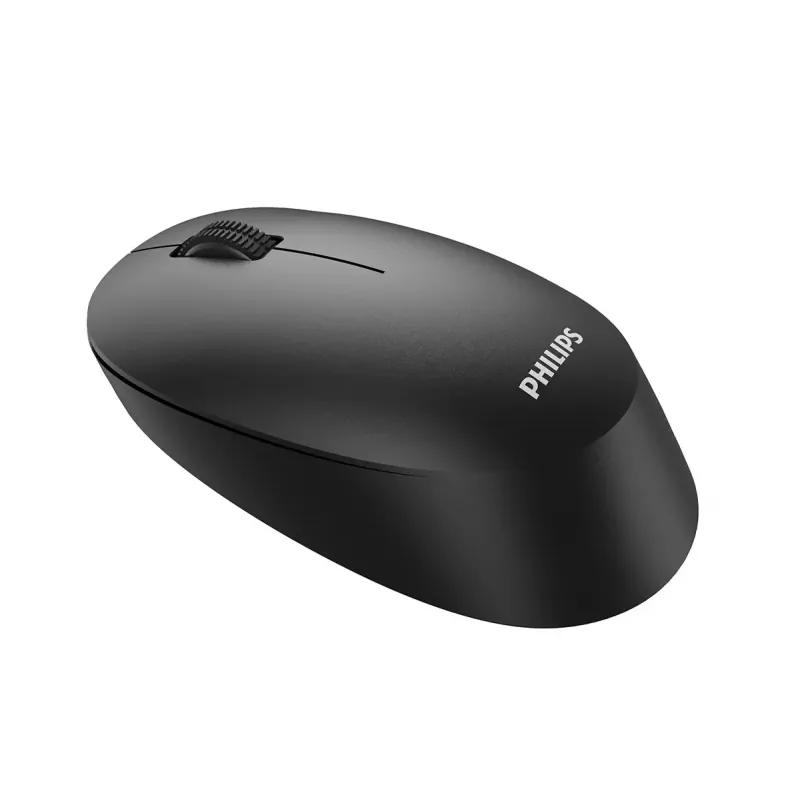 Rato Philips SPK7307BL/00 escritório ambidestro RF sem fios ótico 1600 DPI
