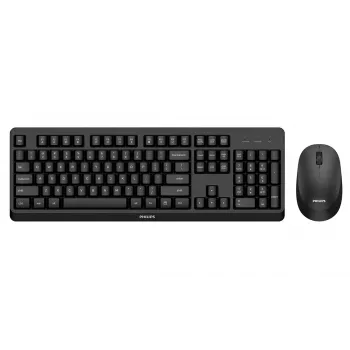 Teclado e rato Philips 3000 series SPT6307BL/00 escritório RF sem fios preto