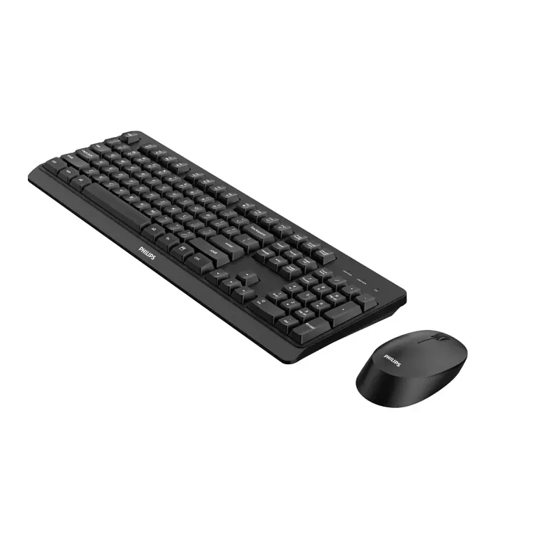 Teclado e rato Philips 3000 series SPT6307BL/00 escritório RF sem fios preto