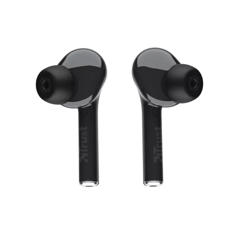 Headset Trust Nika True Wireless Stereo (TWS) intra-auricular chamadas/música Bluetooth preto