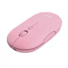 Rato Trust Puck escritório ambidestro RF sem fios + Bluetooth ótico 1600 DPI