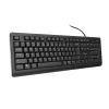 Teclado Trust Primo universal USB AZERTY belga preto