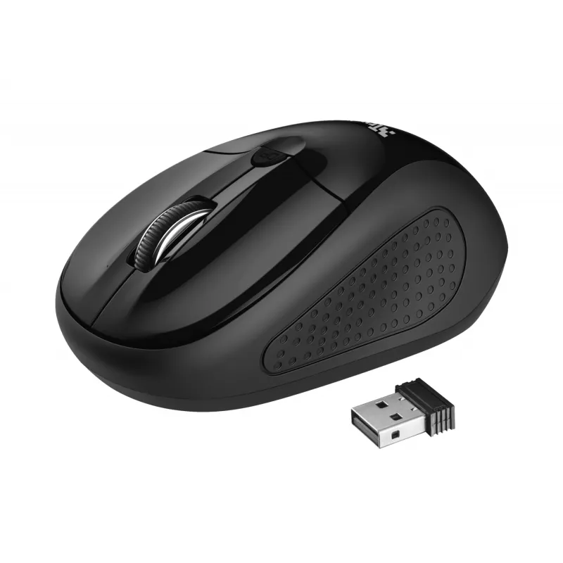 Teclado e rato Trust Primo escritório USB QWERTY alemão preto