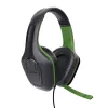 Headset Trust GXT 415X ZIROX com fios arco de cabeça gaming preto, verde
